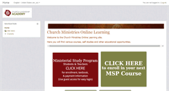 Desktop Screenshot of disciplesandleaders.com